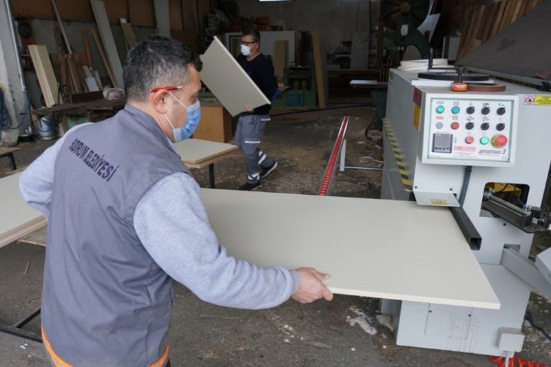 Bodrum Belediyesi mobilya üretimiyle tasarruf sağlıyor
