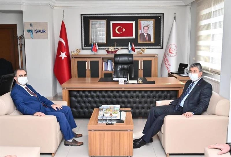 Osmaniye Valisi Erdinç Yılmaz İŞKUR İl Müdürlüğünü ziyaret etti