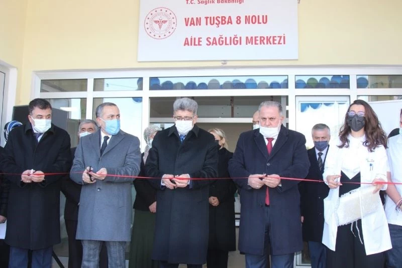 Tuşba 8 Nolu Aile Sağlığı Merkezi hizmete açıldı
