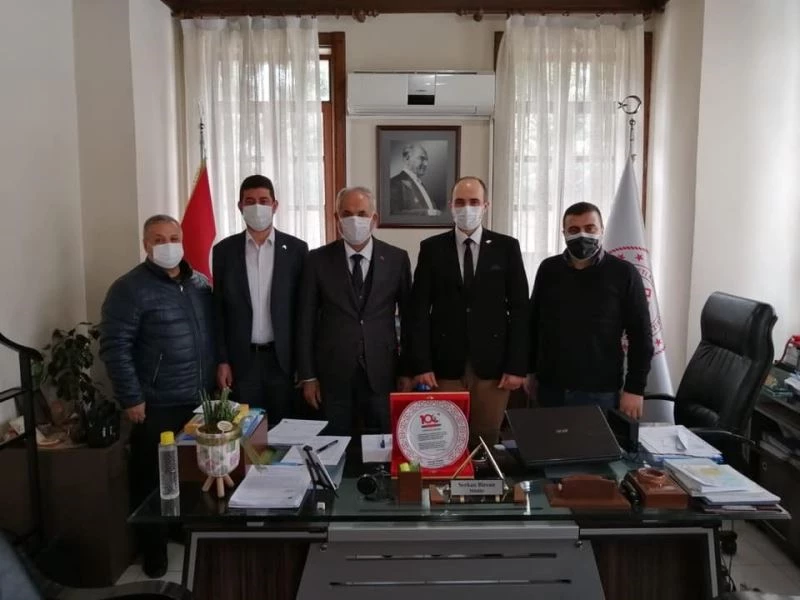 Başkan Yaman’dan İl Müdürü Bircan’a ziyaret
