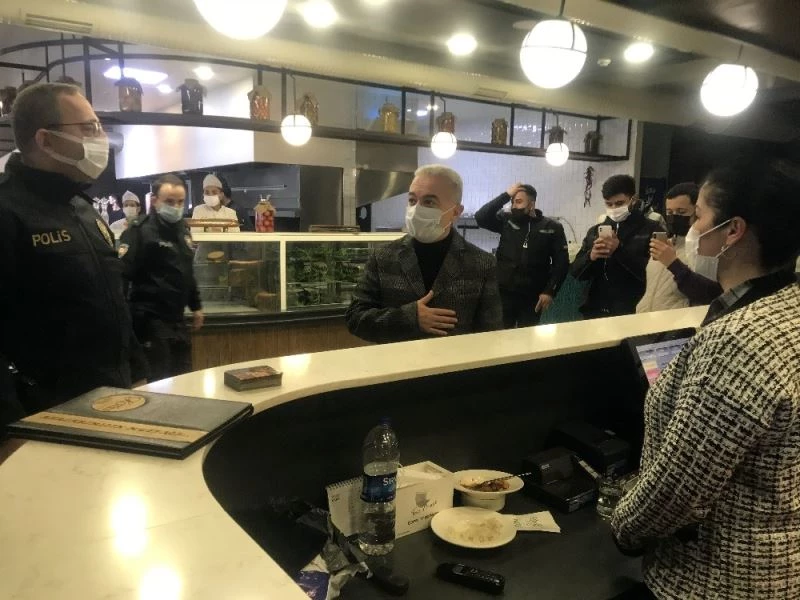 Başakşehir’de salgınla mücadele kapsamında denetim
