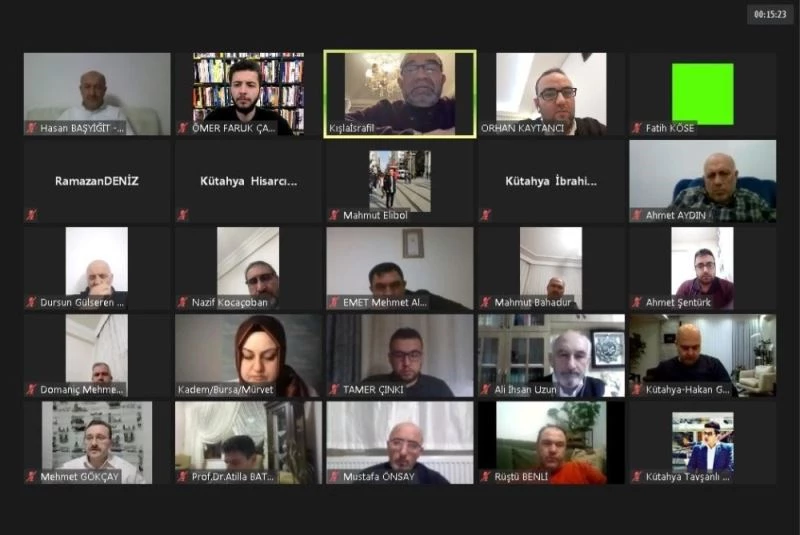 Başdanışman Kışla, Kütahya’daki STK temsilcileri ile buluştu
