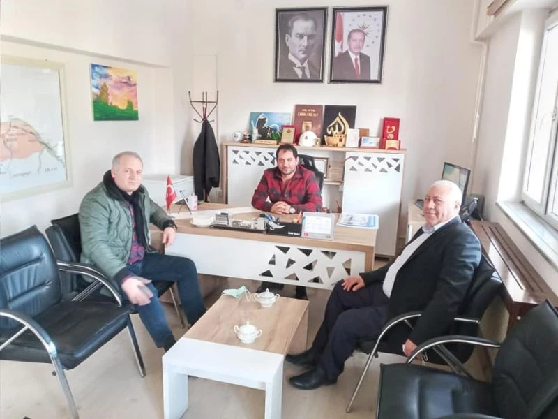 ASİMDER’den Karayolları 184. Şube Şefi Öztürk’e ziyaret
