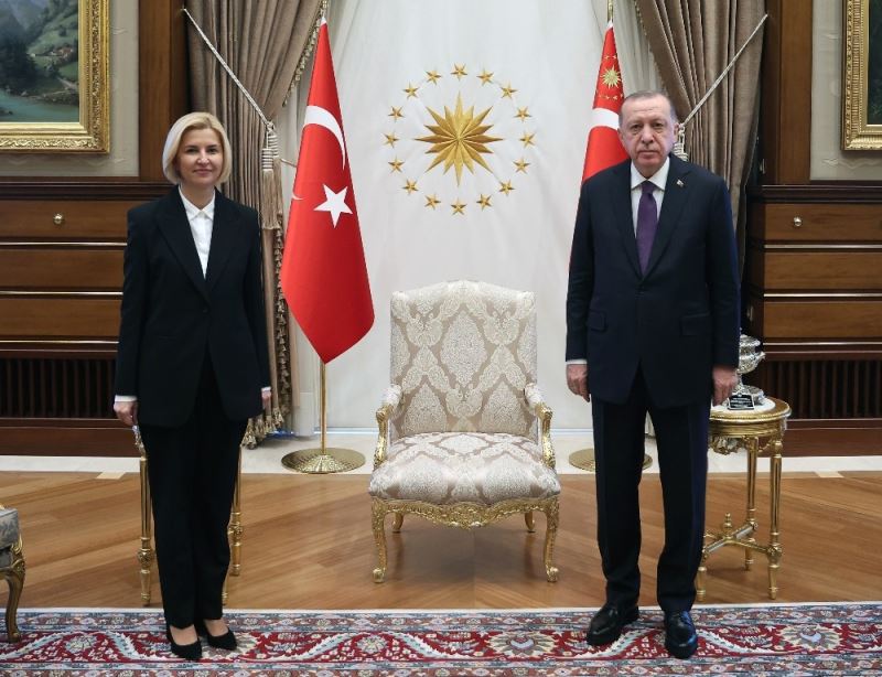 Cumhurbaşkanı Erdoğan, Gagavuz Özerk Yeri Başkanı Vlah’ı kabul etti
