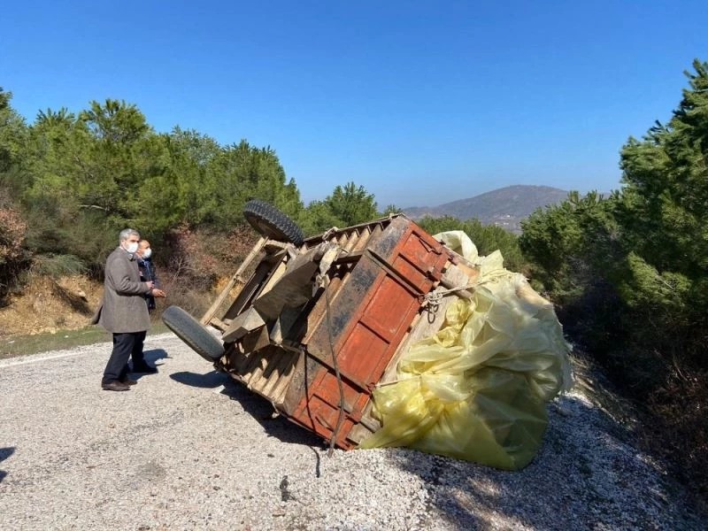 Sındırgı’da traktör kazasında 2 bacanak hayatını kaybetti
