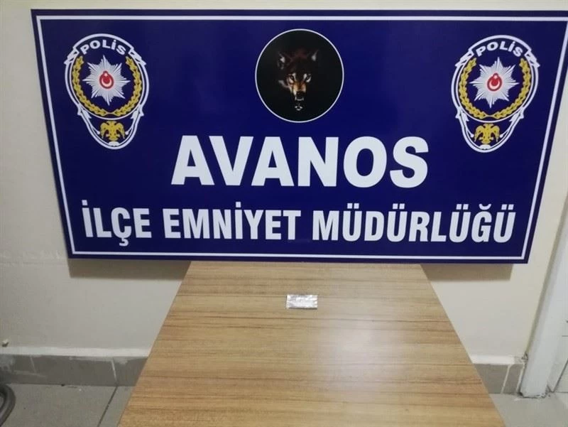 Avanos’ta şüpheli şahıstan uyuşturucu ele geçirildi
