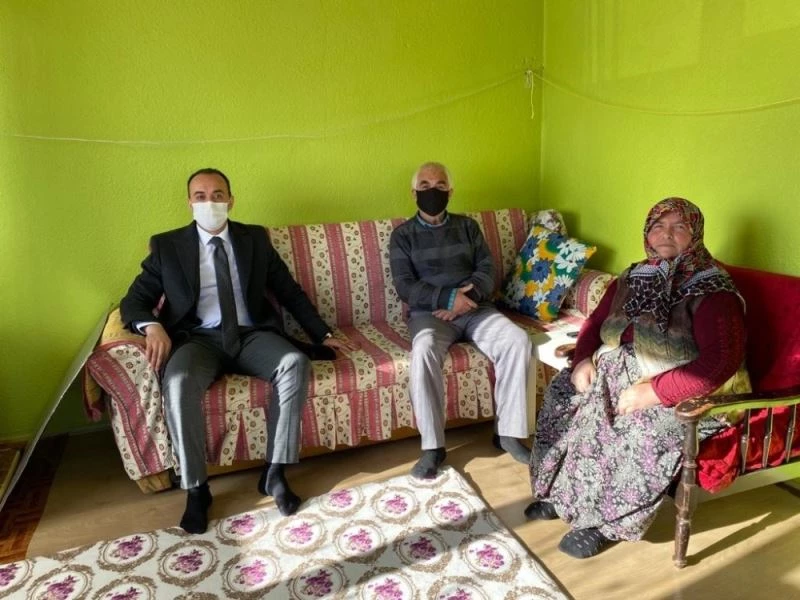 Kaymakam Pelvan: ’’Her zaman şehit yakınları ve gazilerimizin yanındayız’’
