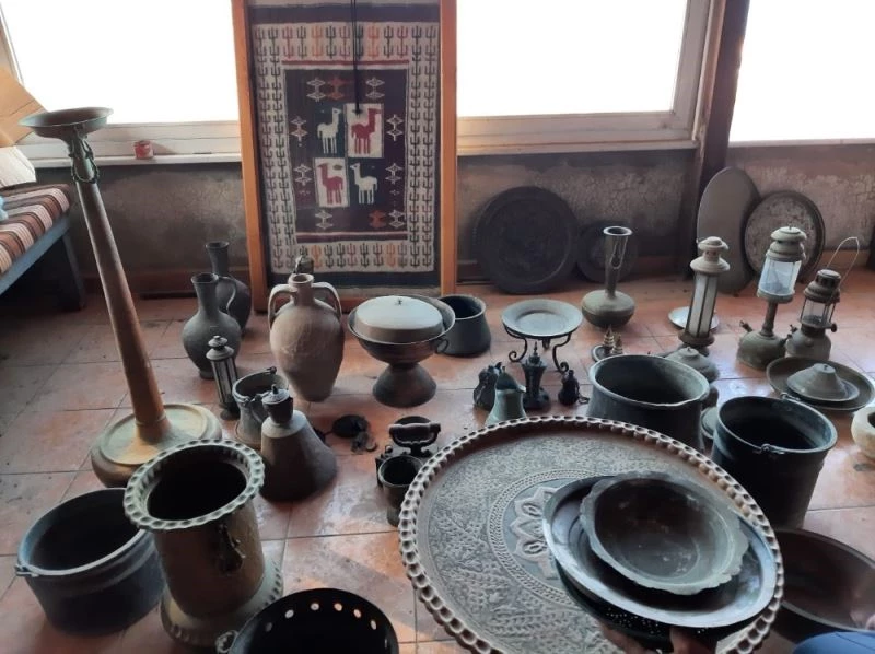 Tarihi eser kaçakçısı, evini müzeye çevirmiş
