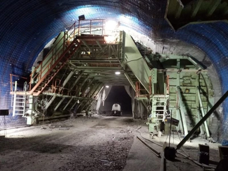 Türkiye’nin en uzun üçüncü tünelinde sona doğru
