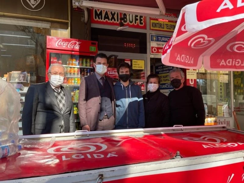 Kaymakam Beşikci esnafla buluşmaya devam ediyor
