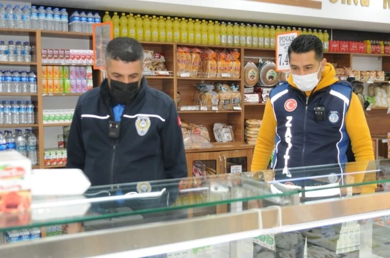 Kayapınar’da zabıta ekiplerinden yaka kameralı denetim
