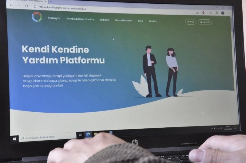 Çevrim içi yardım platformuyla salgının psikolojik etkileri hafifletiliyor
