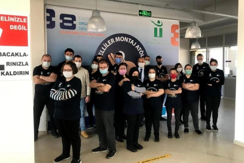 Özel bireyler azimle çalışmanın karşılığını alıyor
