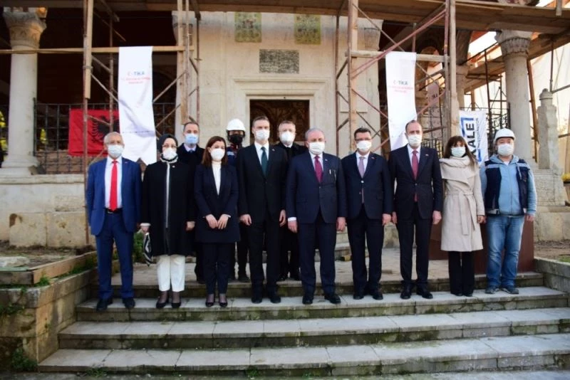 TBMM Başkanı Şentop, Arnavutluk Başbakanı Rama ile görüştü
