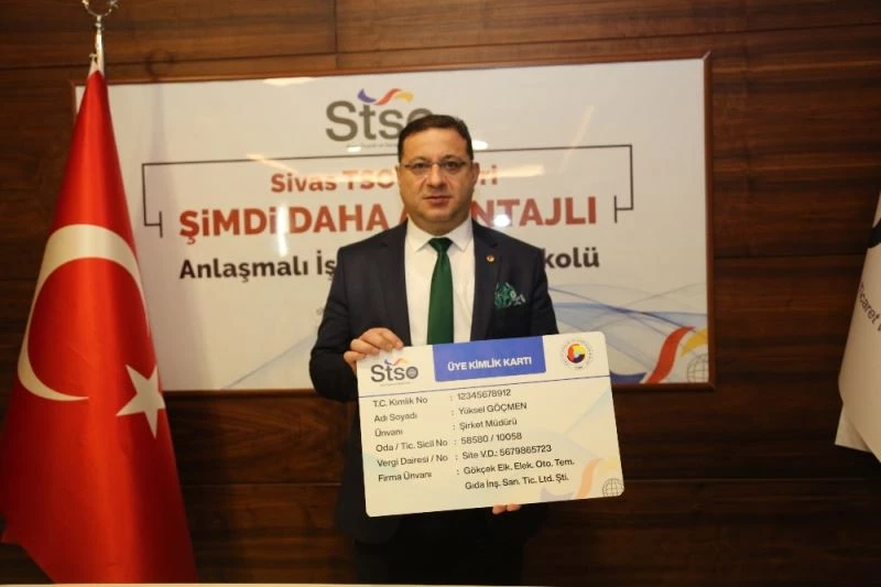 STSO üye kimlik ve avantaj kartını hayata geçirdi
