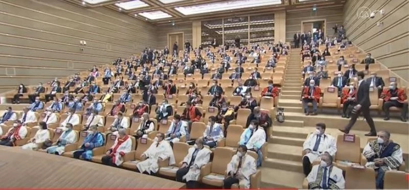 Rektör Karacoşkun, Yükseköğretim kurumlarının proje tanıtım toplantısında
