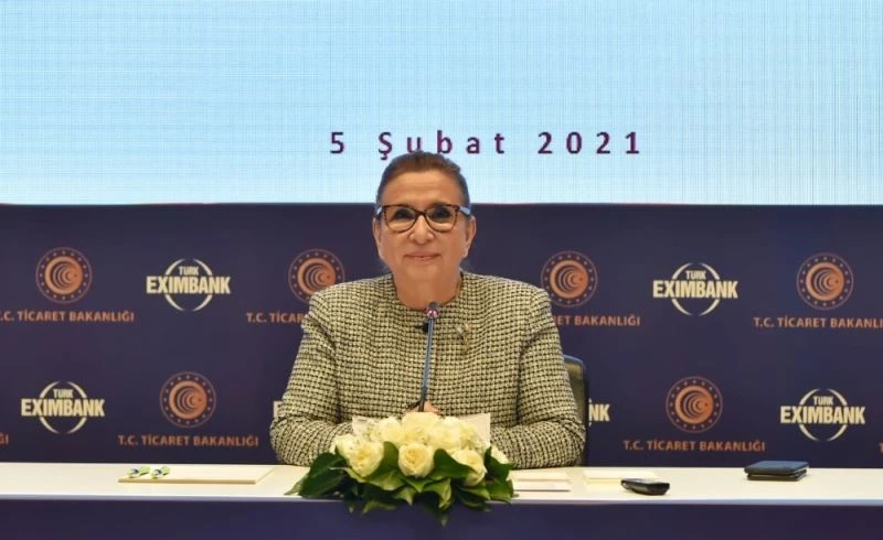 Bakan Pekcan: ”Hedefimiz 2021 yılında ihracat desteğimizi bir önceki yıla göre yüzde 11 oranında artırarak 50 milyar doların üzerine çıkarmaktır”
