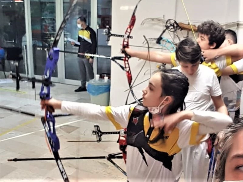 Süleymanpaşa’nın genç okçuları turnuva heyecanı yaşadı
