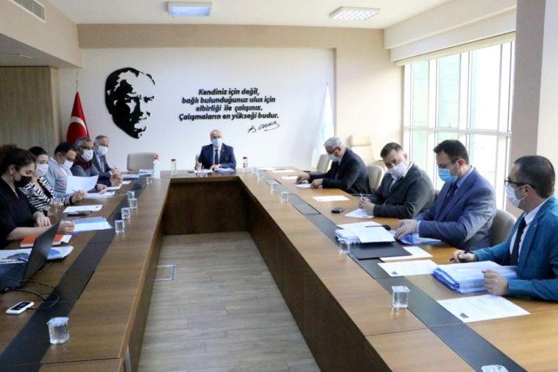 Jeopark Belediyeler Birliği encümeni toplandı
