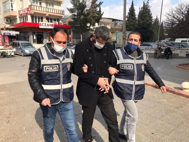 İş makinelerinden mazotu böyle çaldı
