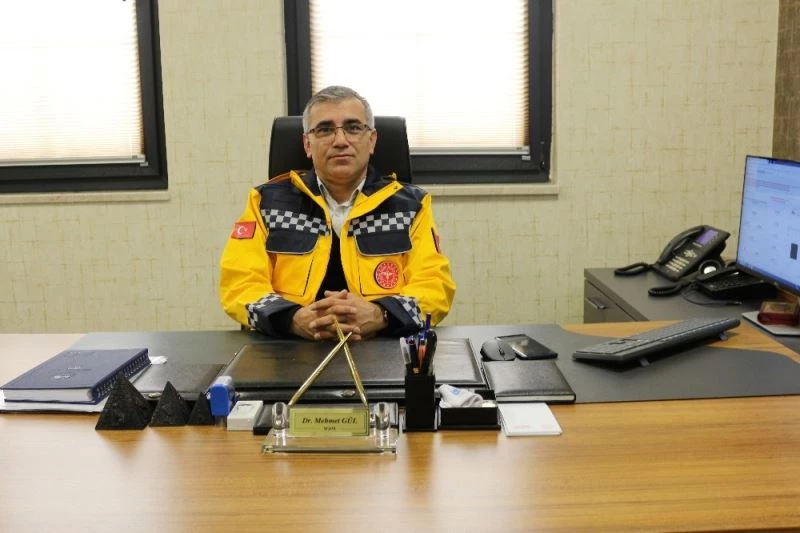 Mersin’de 112 ekipleri, günlük 545 vakaya müdahale etti
