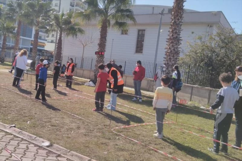 Osmaniye’de 14 yaş altı oryantring yarışması yapıldı