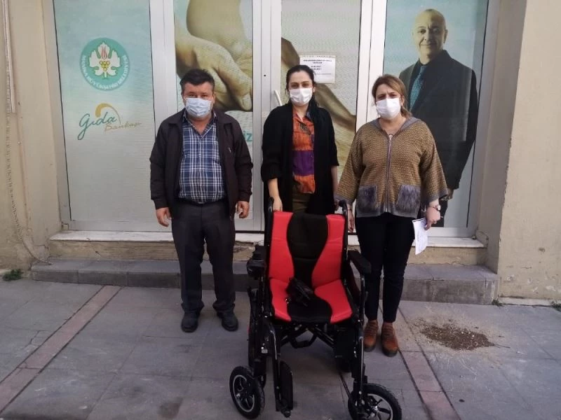 Nursena, akülü sandalyesine kavuştu
