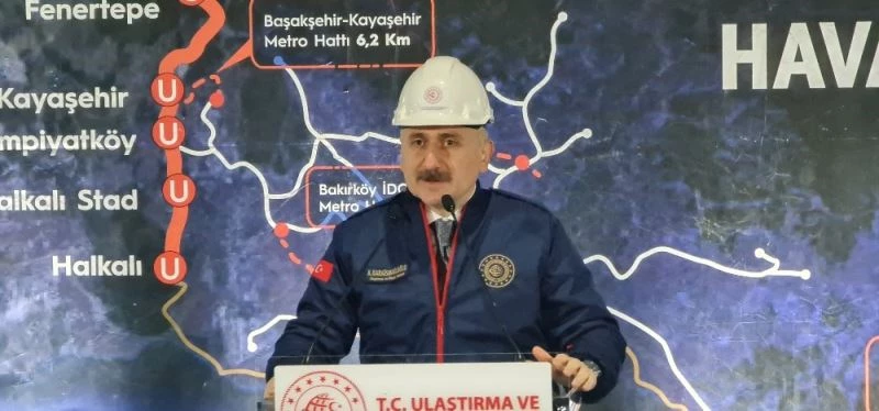 Halkalı-Havalimanı Metrosu’nda son kısmı için start verildi
