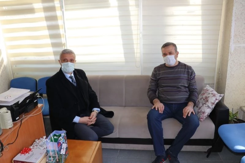 Başkan Biçer’den mahalle muhtarlarına ziyaret
