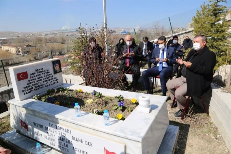 Şehit Jandarma Uzman Çavuş İbrahim Tetik dualarla anıldı
