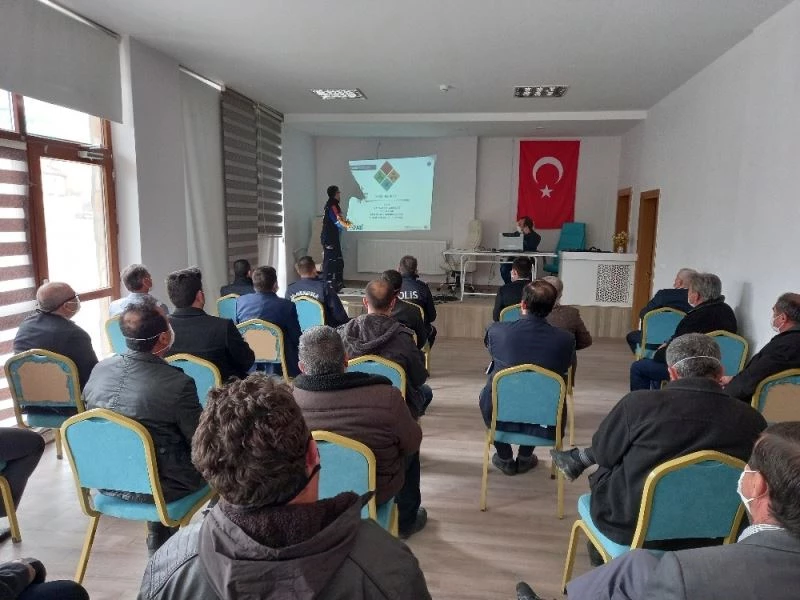 AFAD’dan Günyüzü ilçesinde KBRN ve doğal afet eğitimi
