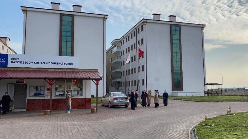 Arıza giderildi, öğrenciler yurtlarına yerleşti
