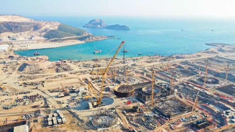Akkuyu NGS’nin 3. ünitesinin temeli atılıyor
