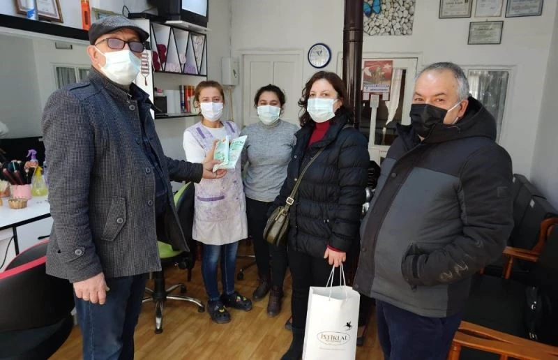 Esnaf odasından berber ve kuaföre denetim
