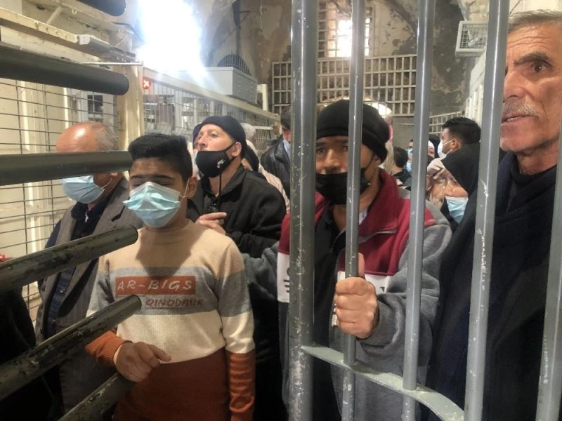 Miraç Kandili, Mescid-i Aksa’da ve Harem-i İbrahim Camisi’nde idrak edildi
