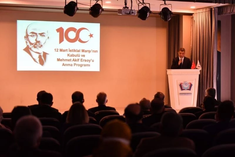 Denizli’de İstiklal Marşının 100. yıldönümü kutlandı
