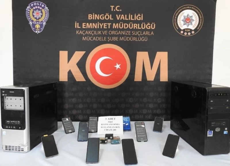 Bingöl’de kaçakçılıkla mücadele,  86 adet telefon ele geçirildi
