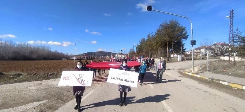 Bağımsızlığın simgesi İstiklâl Marşı, Daday’da kutlandı
