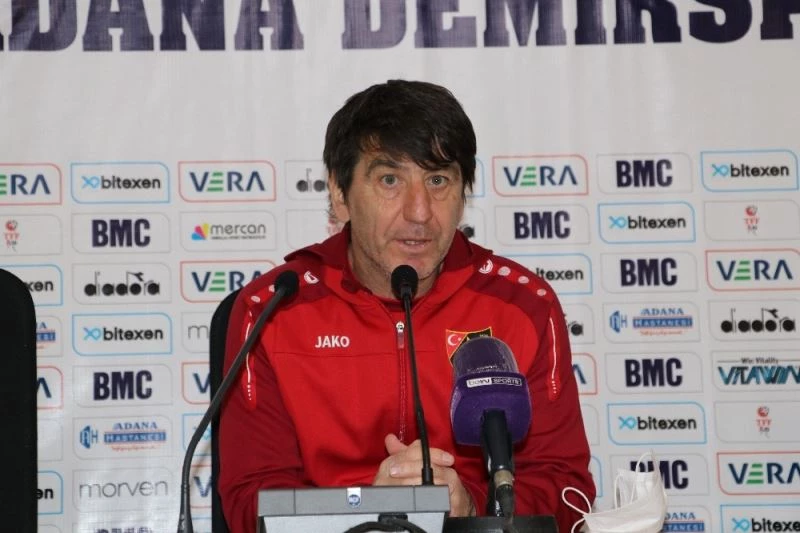 Orhan Çıkırıkçı: “Yolumuza bakacağız, Adana Demirspor’u tebrik ederiz”
