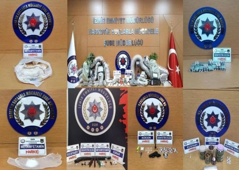 İzmir’de ardı ardına uyuşturucu baskınları: 29 kişi tutuklandı

