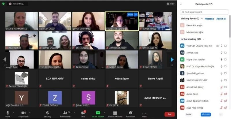 HKÜ’de Fakülteler arası münazara turnuvası düzenledi
