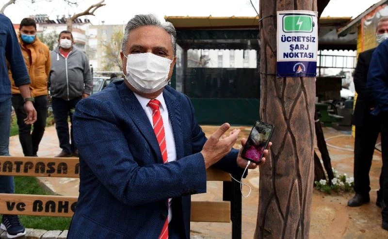 Sağlık Emekçileri Parkı açıldı
