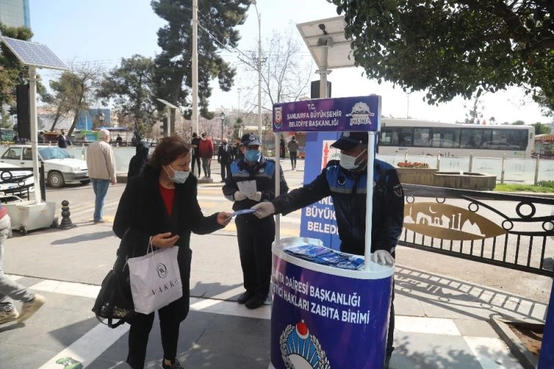 Şanlıurfa’da zabıtadan “Bilinçli tüketici ol broşürü”
