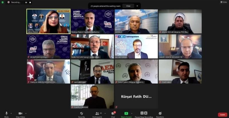 1 milyon patent hedefinin yeni durağı Aksaray oldu
