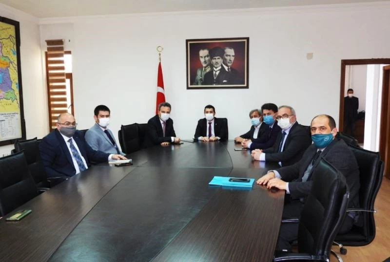 DSİ 3. Bölge Müdürü Kağan Şan Günyüzü ilçesini ziyaret etti
