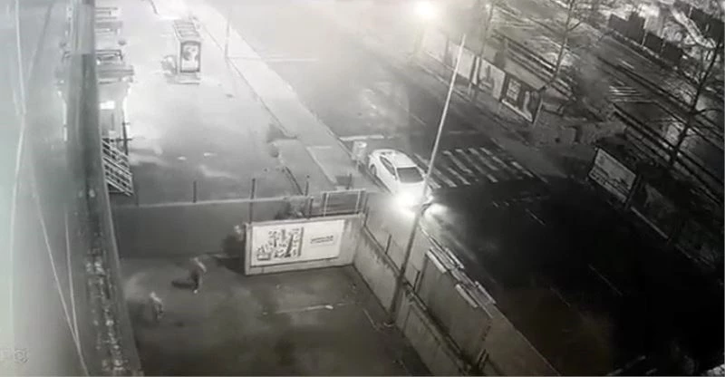 Gece Kartallarının hırsızları kovaladığı anlar kamerada
