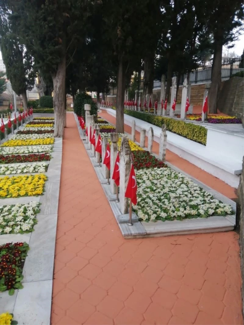 İzmit Namazgah Şehitliği, 18 Mart’a hazırlandı
