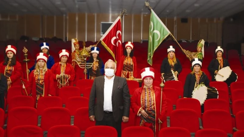 Kadın mehteranlardan 