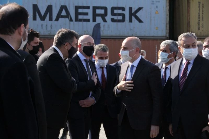 Bakan Karaismailoğlu, Mersin Limanı Genişleme Projesi’nin temelini attı
