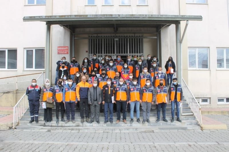 AFAD gönüllerine eğitimi
